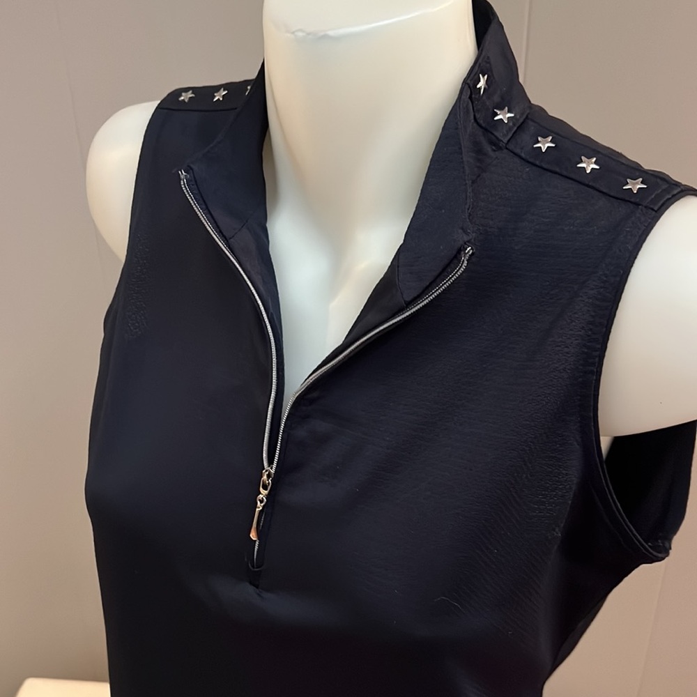 Sport Haley ladies navy blue shirt - Picture 2 of 5
